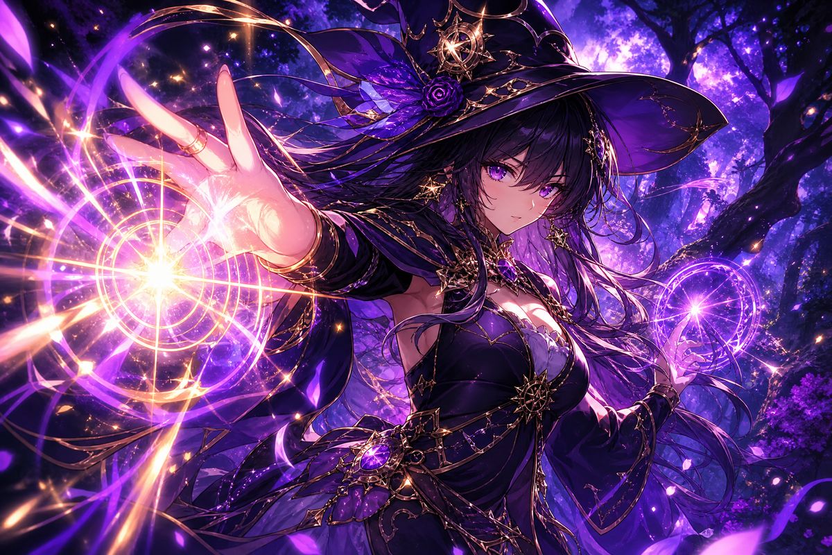四虎-魔法少女紫晶传说动漫演示